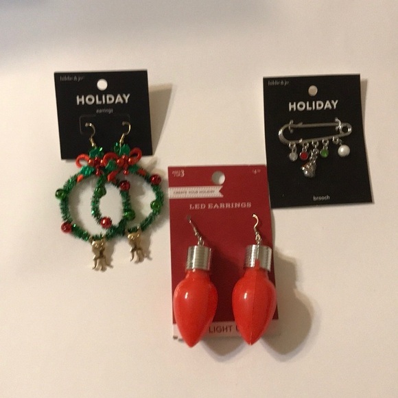 Fun Holiday Jewelry Lot - Picture 1 of 6